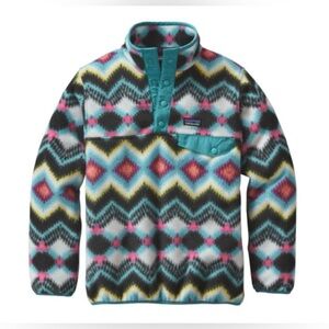 Patagonia Girls' Lightweight Synchilla® Snap-T® Pullover Size M 10